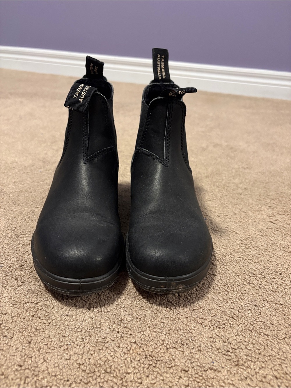 Blundstone Black Leather Chelsea Boot Pair